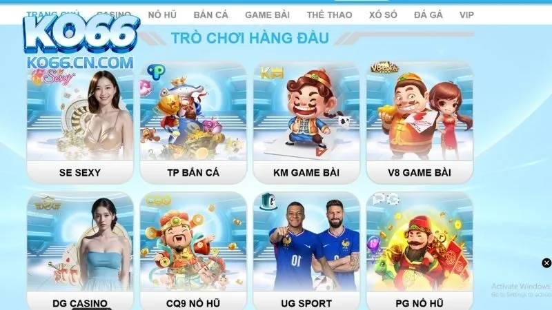 Ưu điểm vượt trội khi sử dụng KO66 web